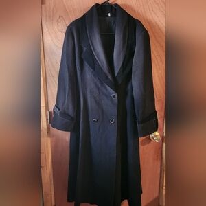 Weisz Moden Wool Trench Coat 44 Mens